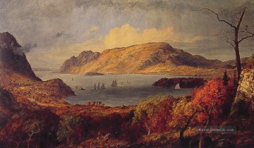 Gates von der Hudson Landschaft Jasper Francis Cropsey Ölgemälde